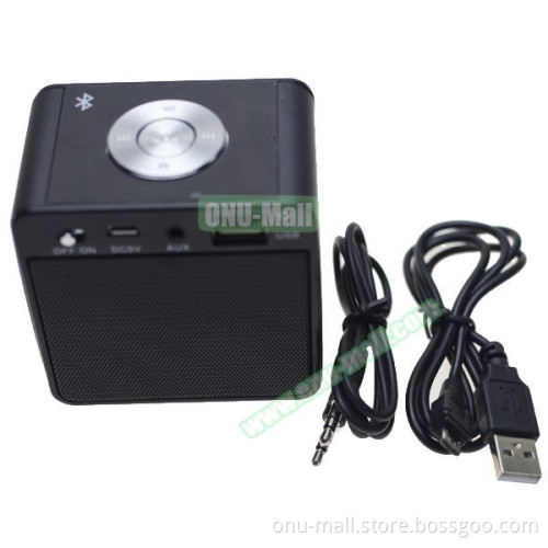 New Mini Bluetooth Speaker for Mobile Phones Surport TF Card, Hands Free Call, FM Radio